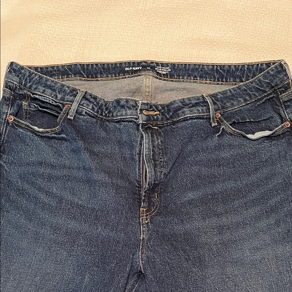 Old Navy Dark Blue Denim Pants